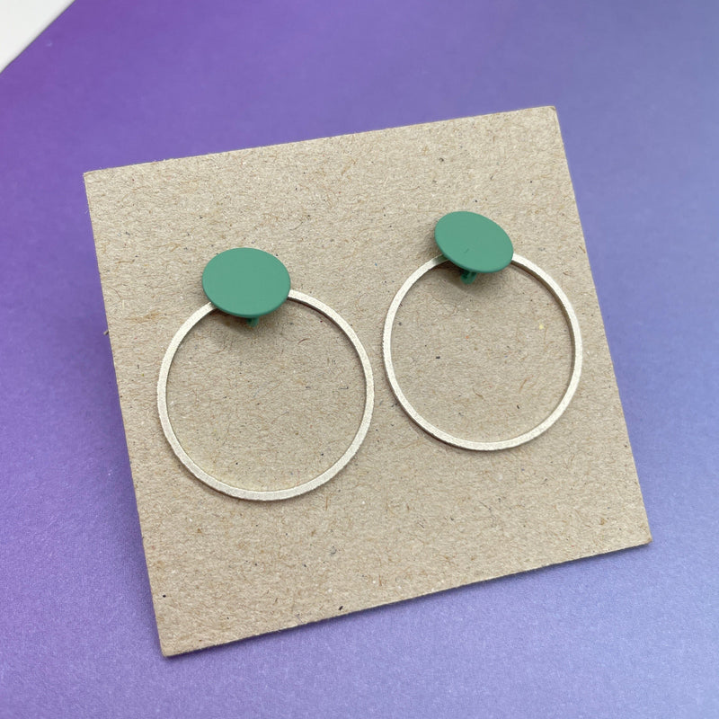 Earrings - multi colours Deryn Jewellery Green 