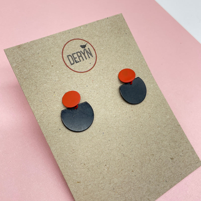 Earrings - multi colours Deryn Jewellery Rust 