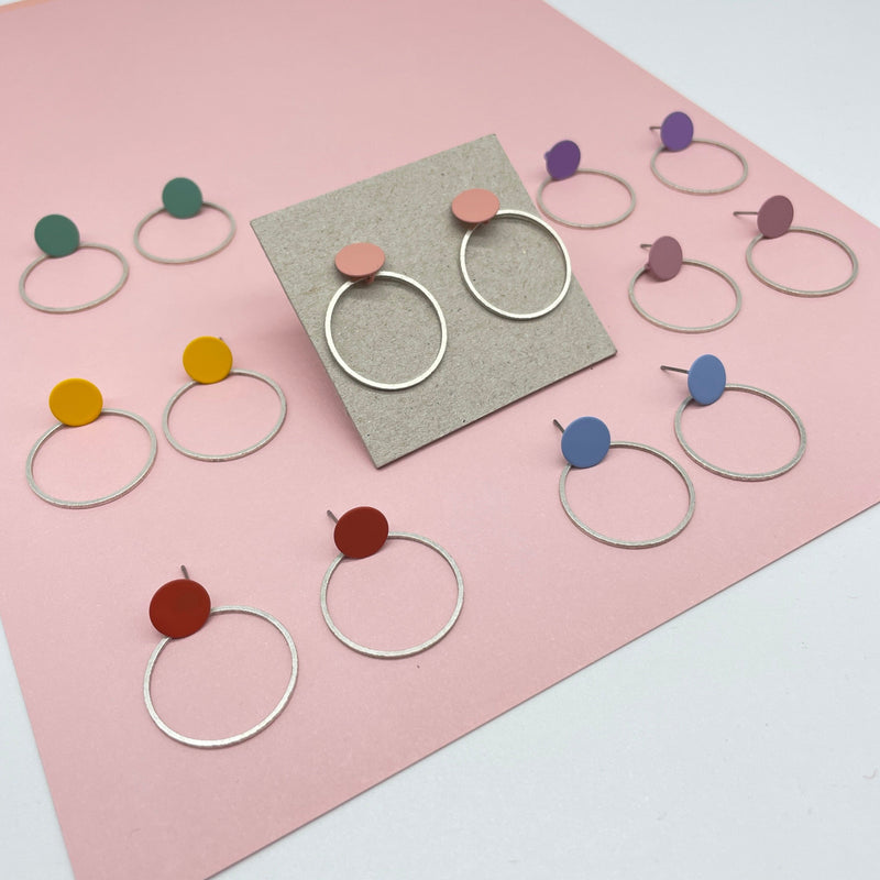 Earrings - multi colours Deryn Jewellery 